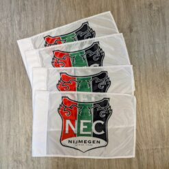 Hoekvlag met eigen logo (set van 4)