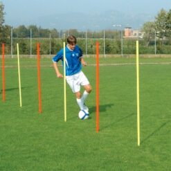 Slalom stokken met of zonder stalen grondpin