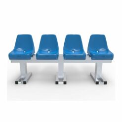 Alternative view of Zitbank met kuipstoelen